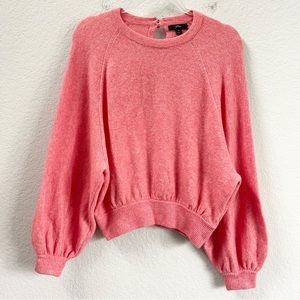 J. Crew Crewneck Sweater Pink Supersoft Yarn Size Small